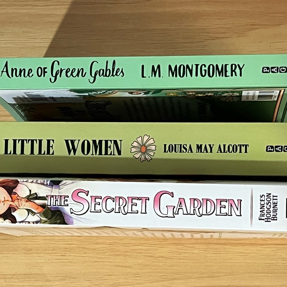 Classic Paperback Bundle — Secret Garden, Little Women, Anne of Green Gables